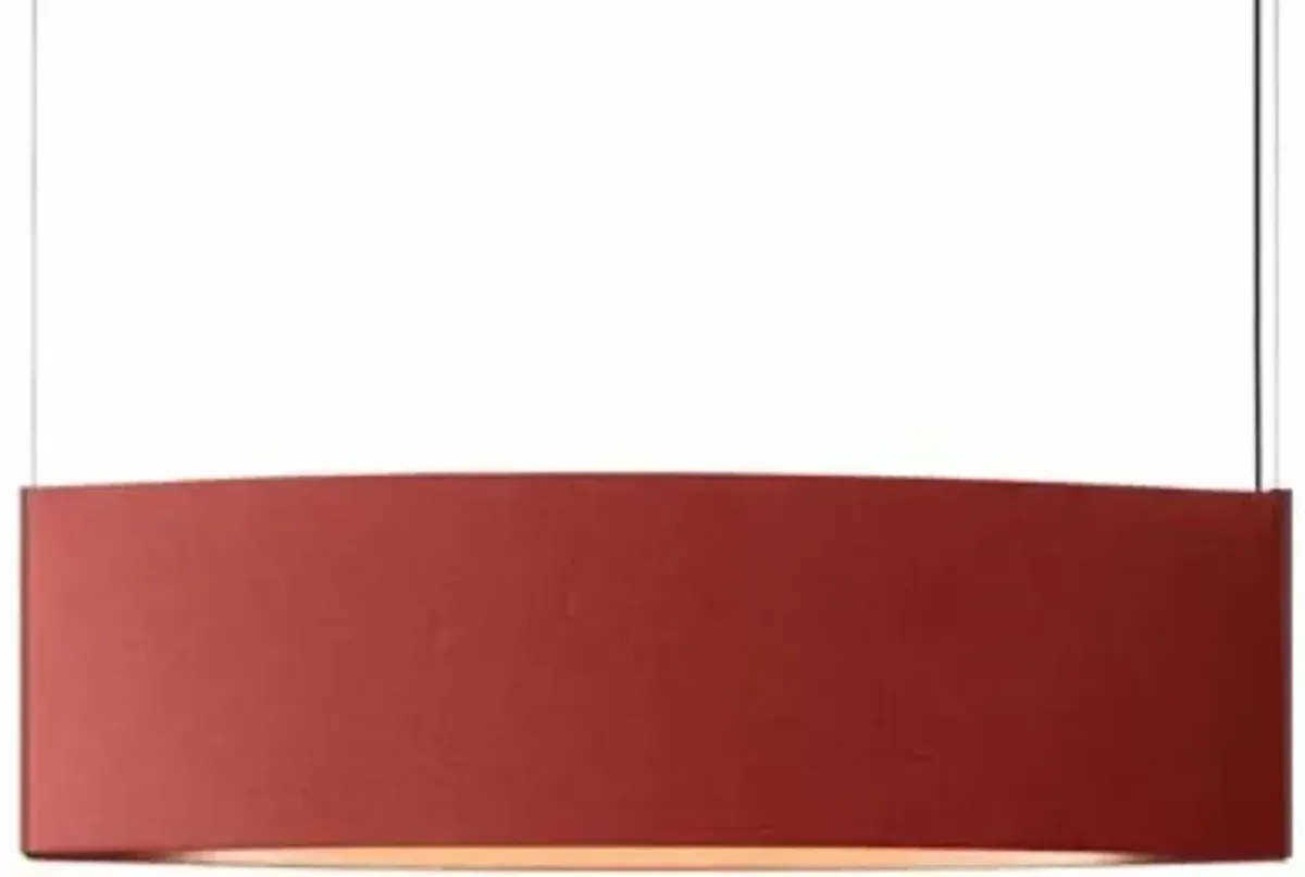 Noren LED Horizontal Rectangular Pendant