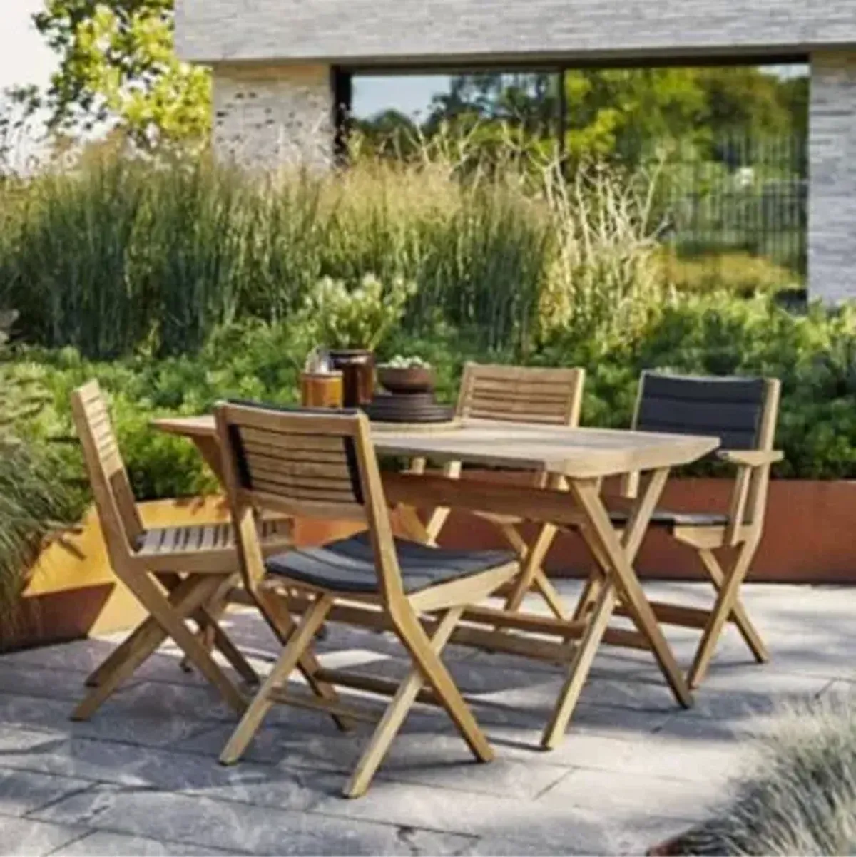 Flip Folding Outdoor Side Chair