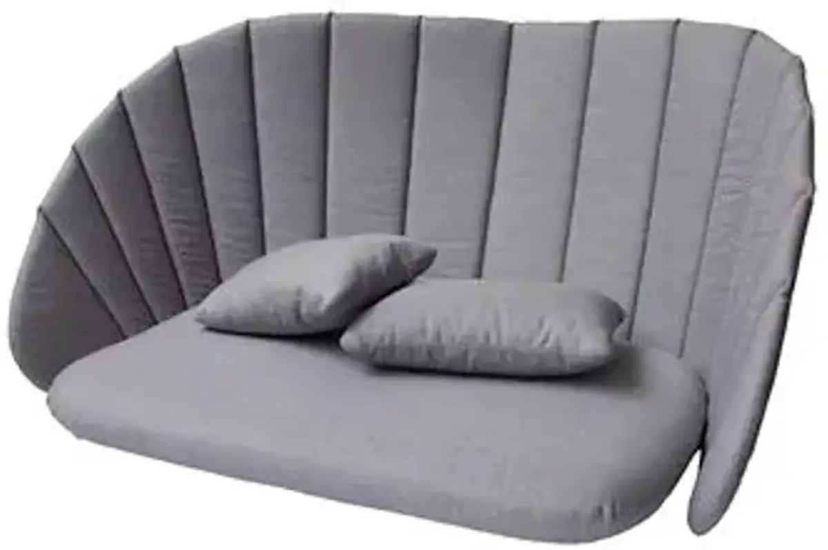 Peacock Outdoor 2-Seater Sofa Cushion Set