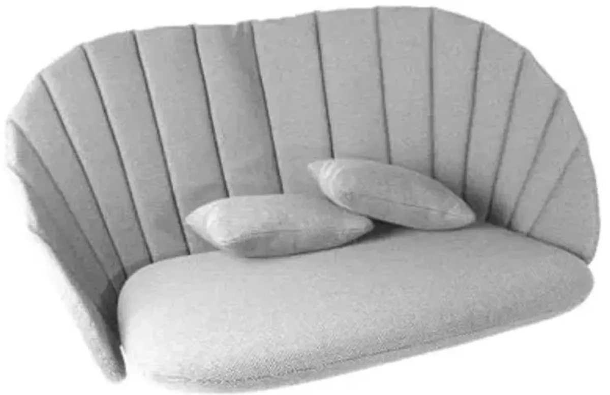 Peacock Outdoor 2-Seater Sofa Cushion Set