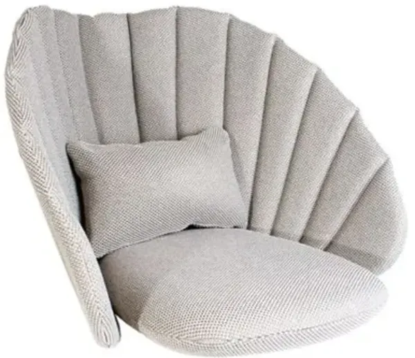 Peacock Outdoor Cushion Set for Lounge Chair