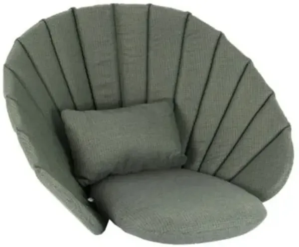 Peacock Outdoor Cushion Set for Lounge Chair
