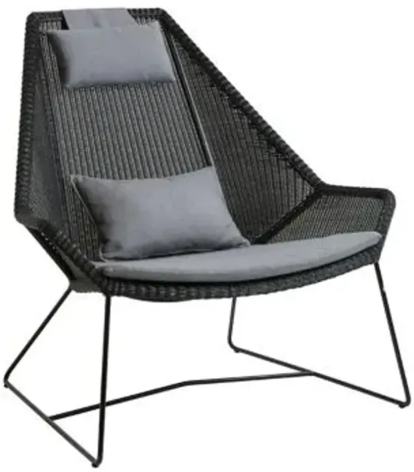 Breeze Outdoor Highback Chair Cushion Set