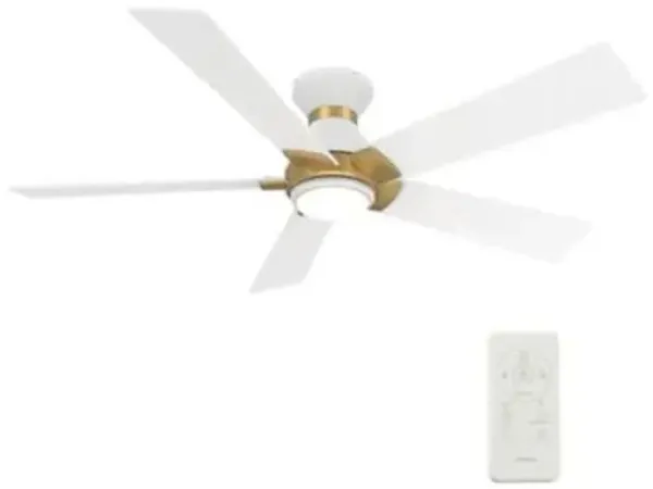 Ascender LED Smart Flushmount Ceiling Fan