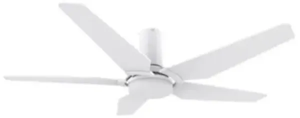 Woodrow LED Flushmount Smart Ceiling Fan
