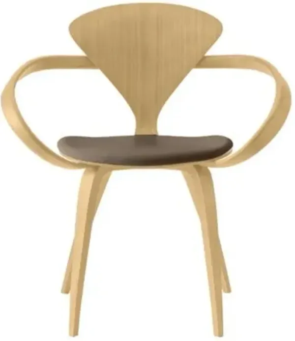 Cherner Armchair with Seat Pad