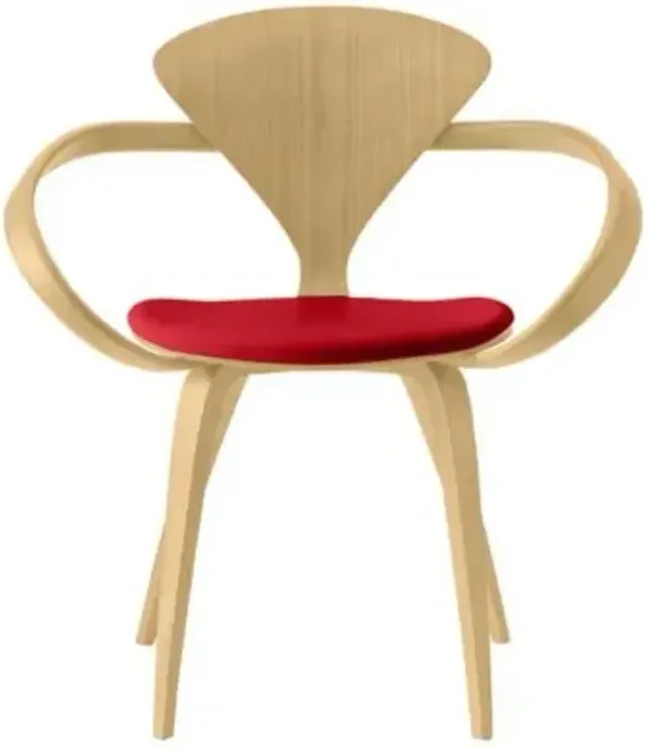 Cherner Armchair with Seat Pad