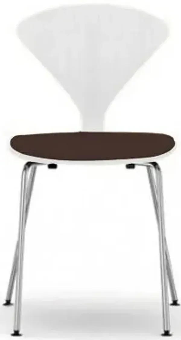 Cherner Metal Base Chair with Seat Pad