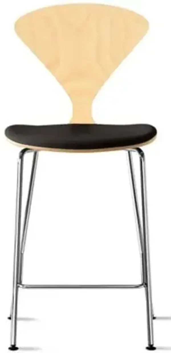 Cherner Metal Base Stool with Seat Pad