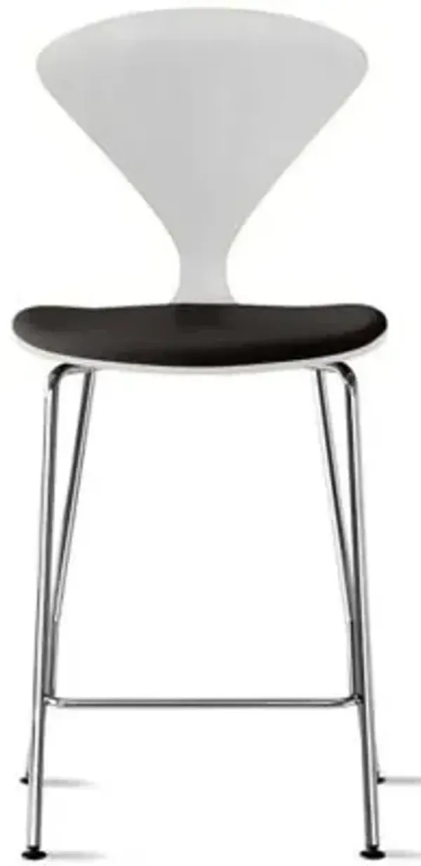 Cherner Metal Base Stool with Seat Pad