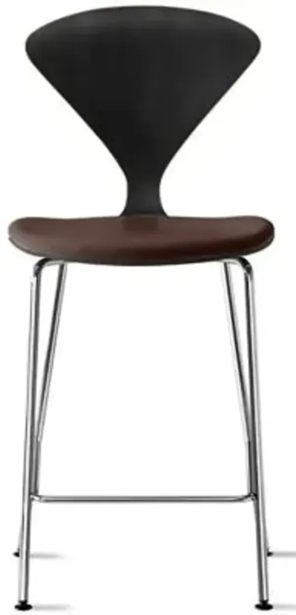 Cherner Metal Base Stool with Seat Pad