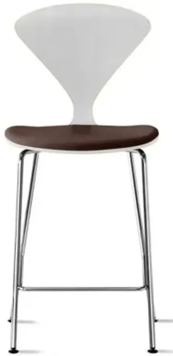 Cherner Metal Base Stool with Seat Pad