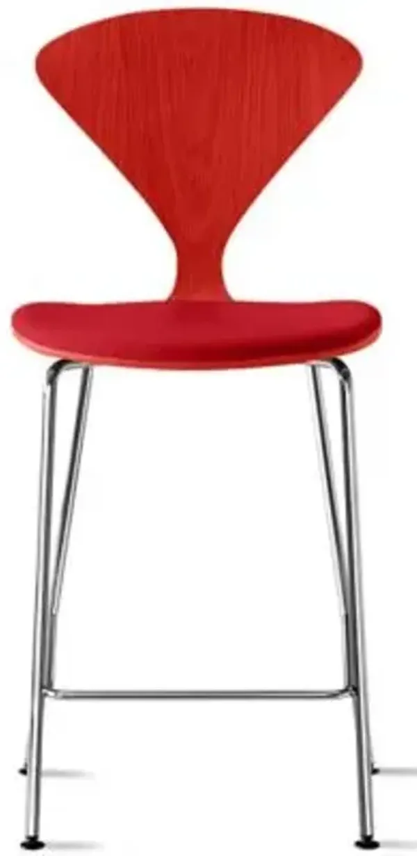 Cherner Metal Base Stool with Seat Pad