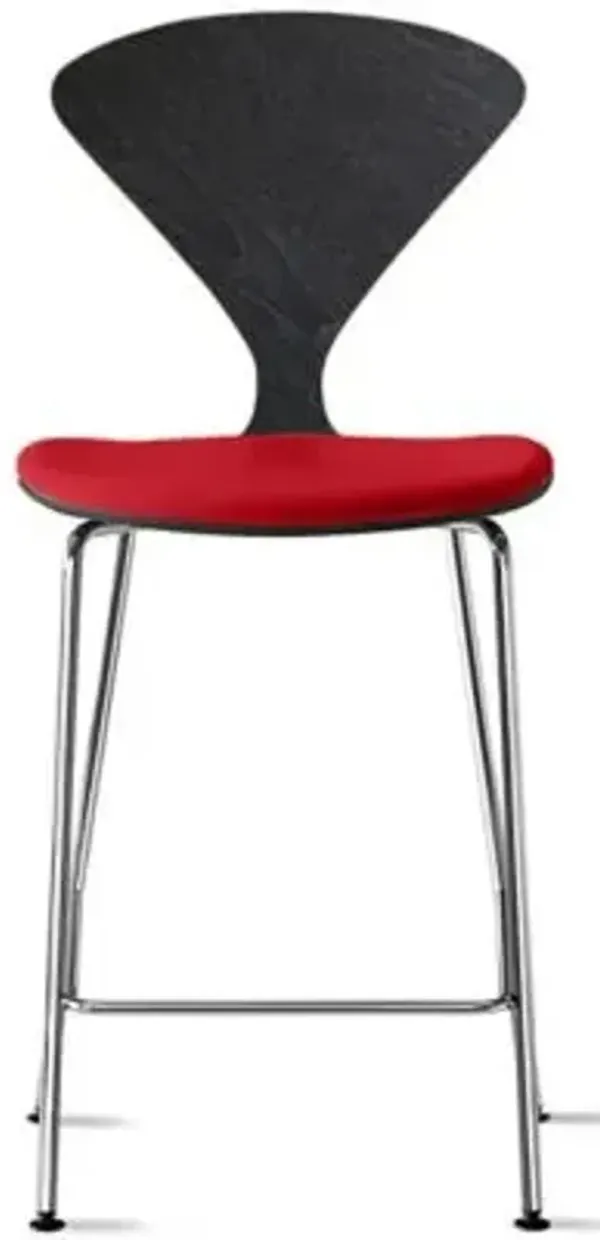 Cherner Metal Base Stool with Seat Pad