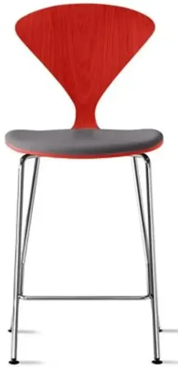 Cherner Metal Base Stool with Seat Pad
