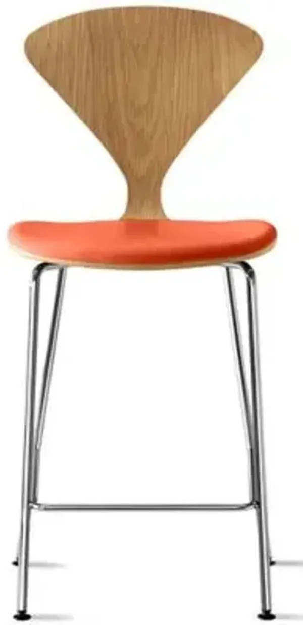 Cherner Metal Base Stool with Seat Pad
