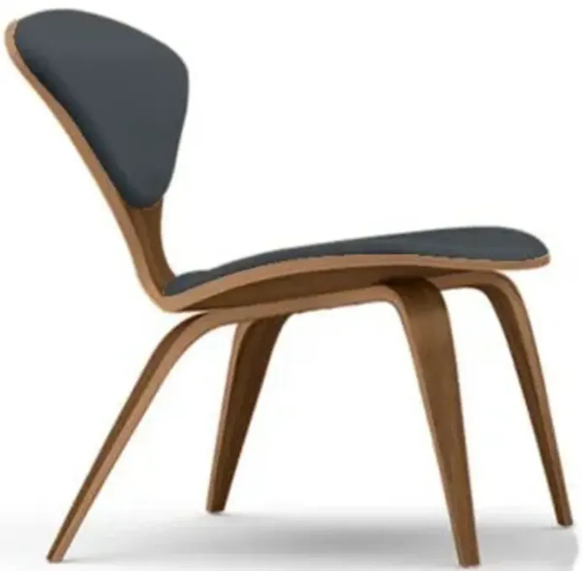 Cherner Seat and Back Upholstered Lounge Chair