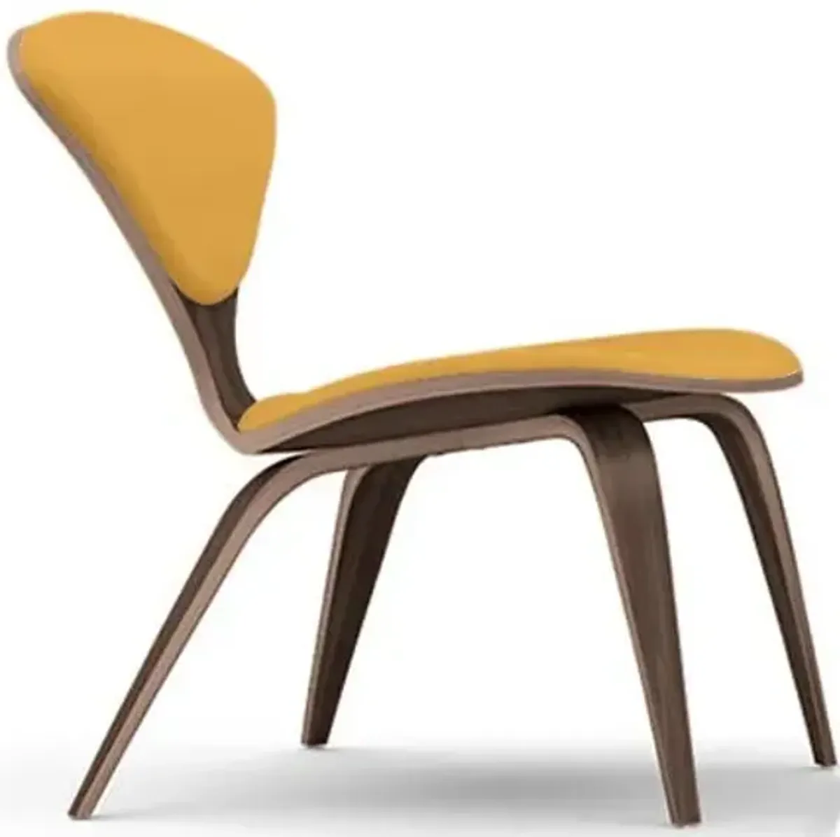 Cherner Seat and Back Upholstered Lounge Chair