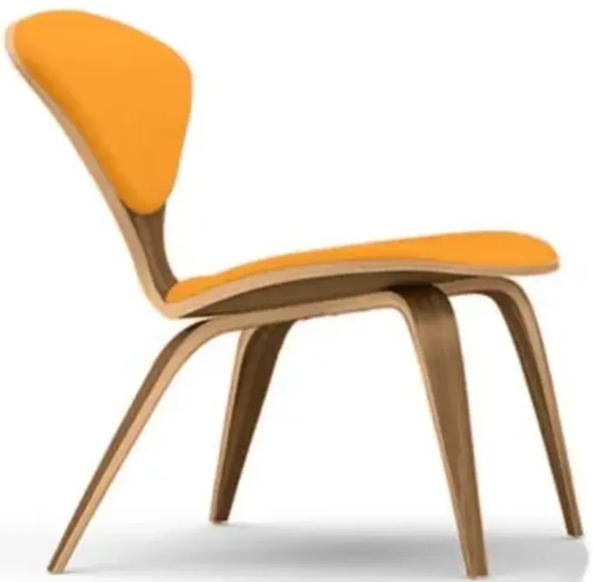 Cherner Seat and Back Upholstered Lounge Chair