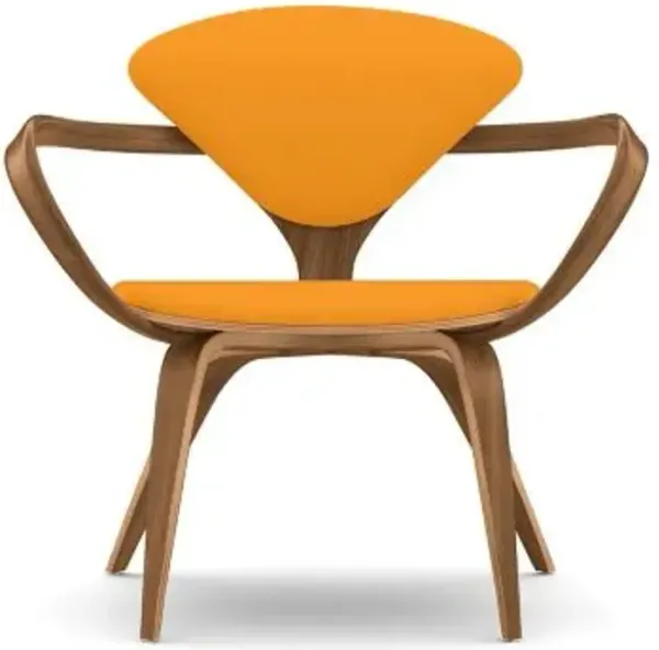 Cherner Seat and Back Upholstered Lounge Armchair