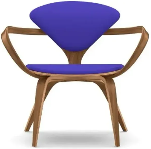 Cherner Seat and Back Upholstered Lounge Armchair