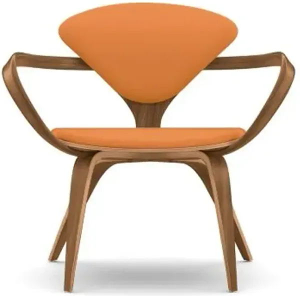 Cherner Seat and Back Upholstered Lounge Armchair