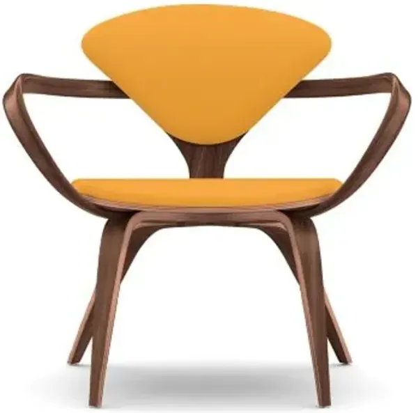 Cherner Seat and Back Upholstered Lounge Armchair