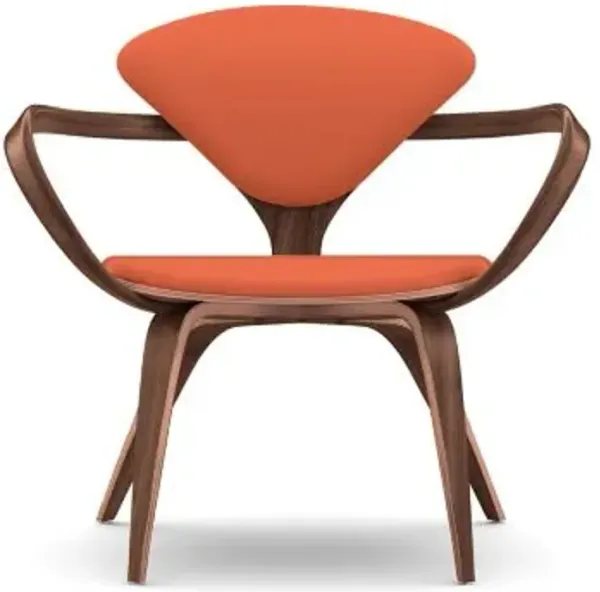 Cherner Seat and Back Upholstered Lounge Armchair