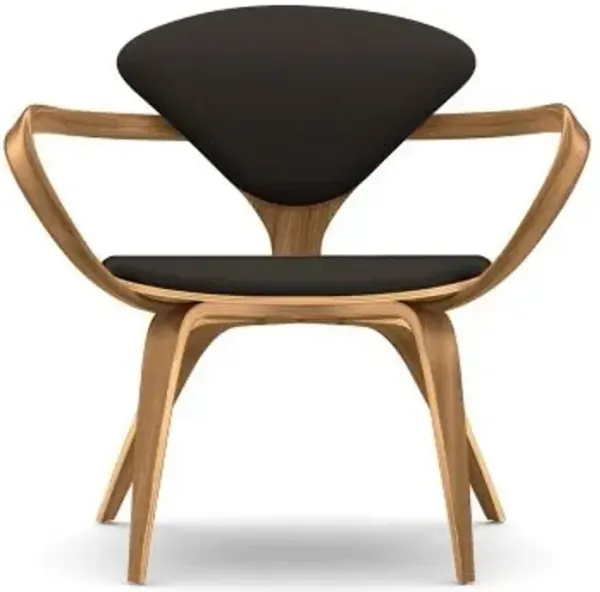 Cherner Seat and Back Upholstered Lounge Armchair