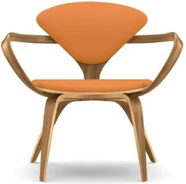 Cherner Seat and Back Upholstered Lounge Armchair