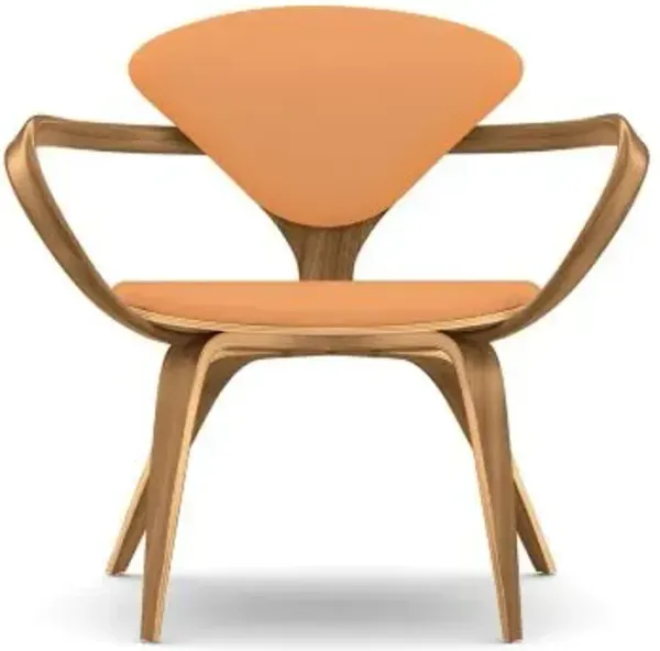 Cherner Seat and Back Upholstered Lounge Armchair