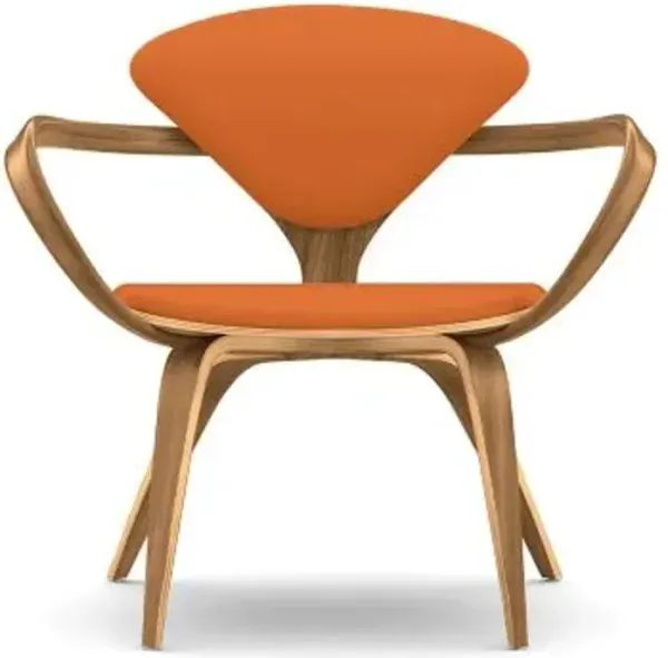 Cherner Seat and Back Upholstered Lounge Armchair