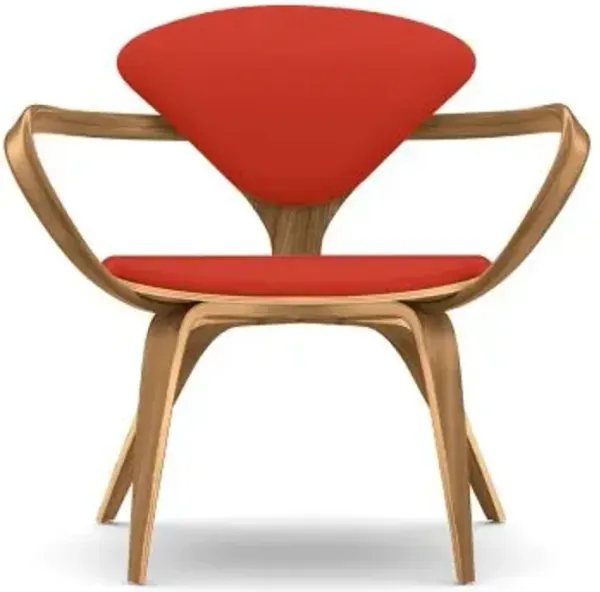 Cherner Seat and Back Upholstered Lounge Armchair