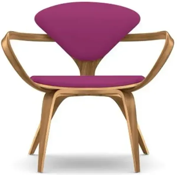 Cherner Seat and Back Upholstered Lounge Armchair