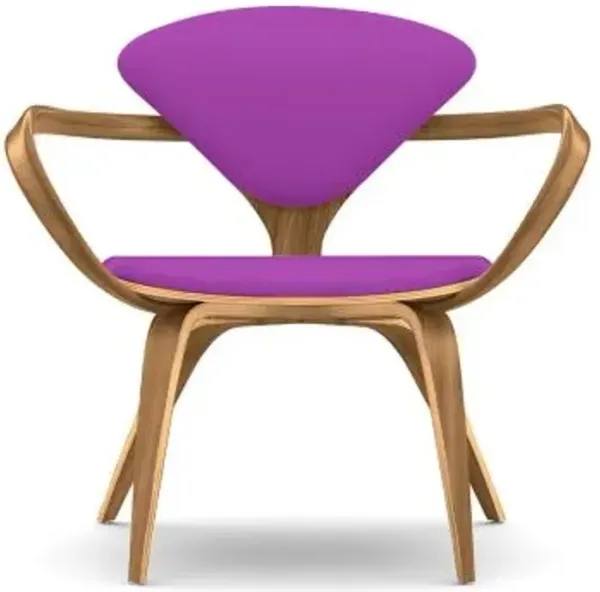 Cherner Seat and Back Upholstered Lounge Armchair