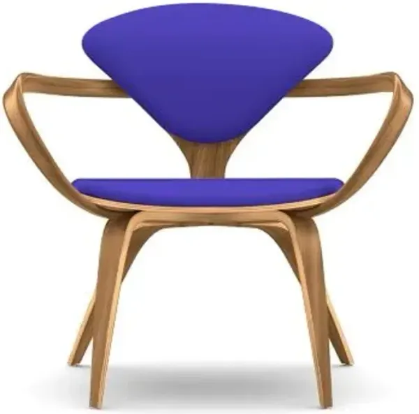 Cherner Seat and Back Upholstered Lounge Armchair