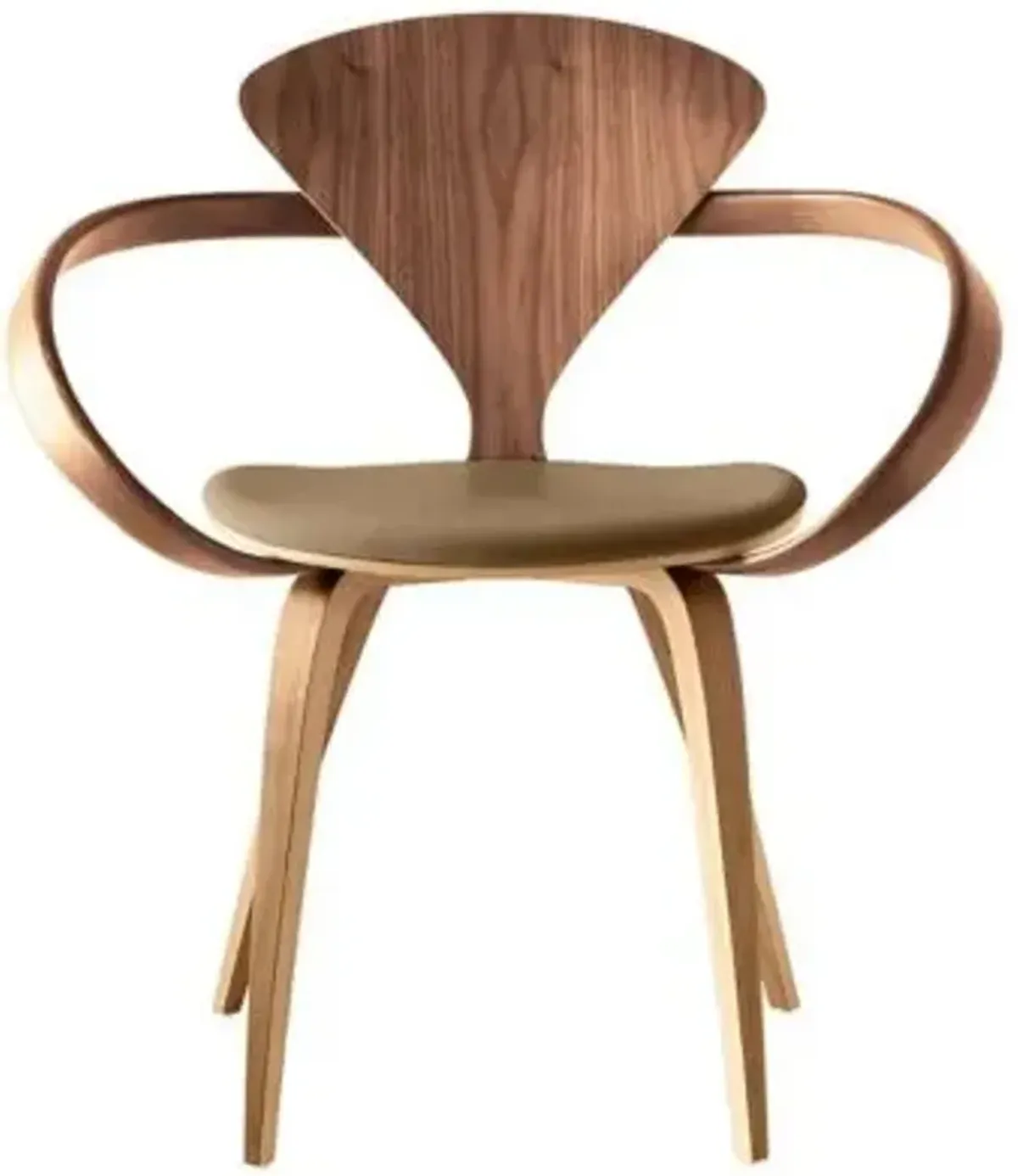 Cherner Armchair with Seat Pad
