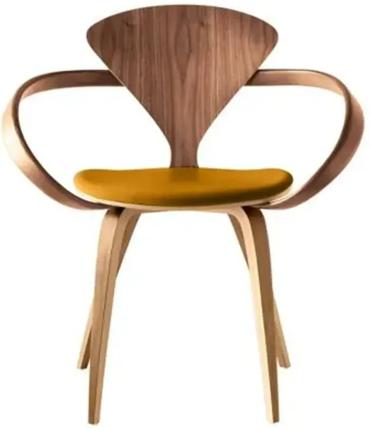 Cherner Armchair with Seat Pad