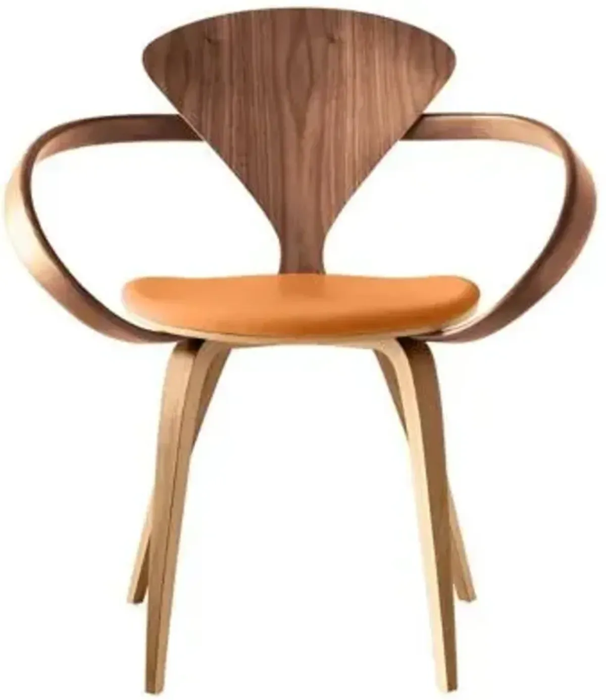 Cherner Armchair with Seat Pad