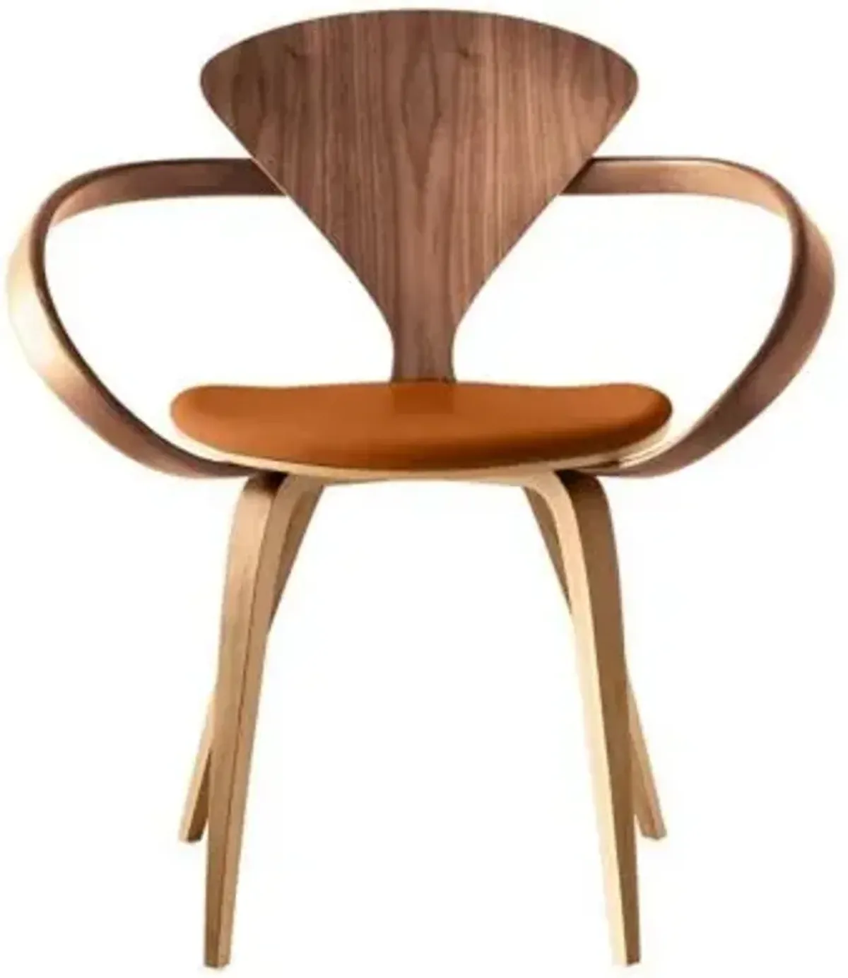 Cherner Armchair with Seat Pad