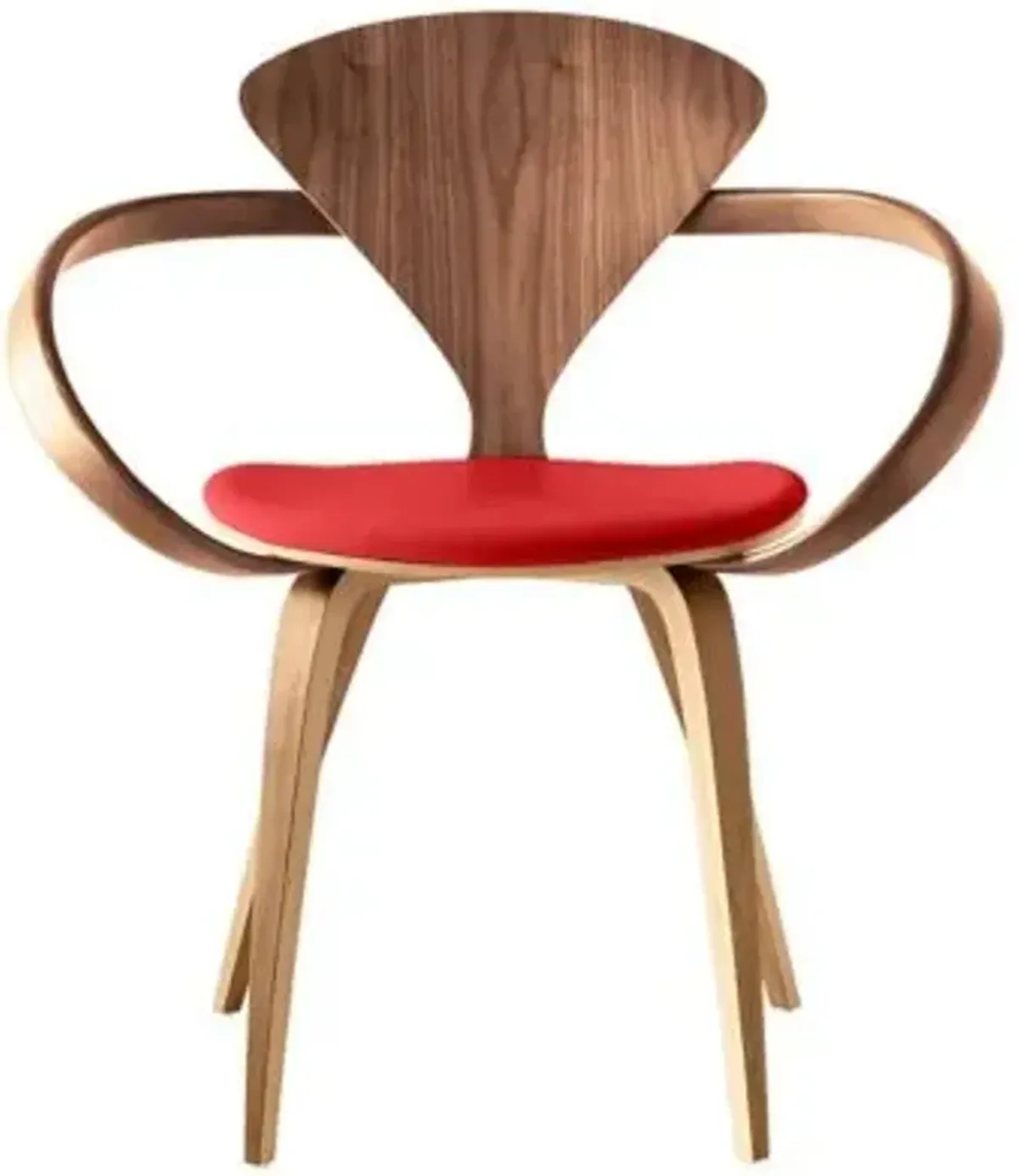 Cherner Armchair with Seat Pad