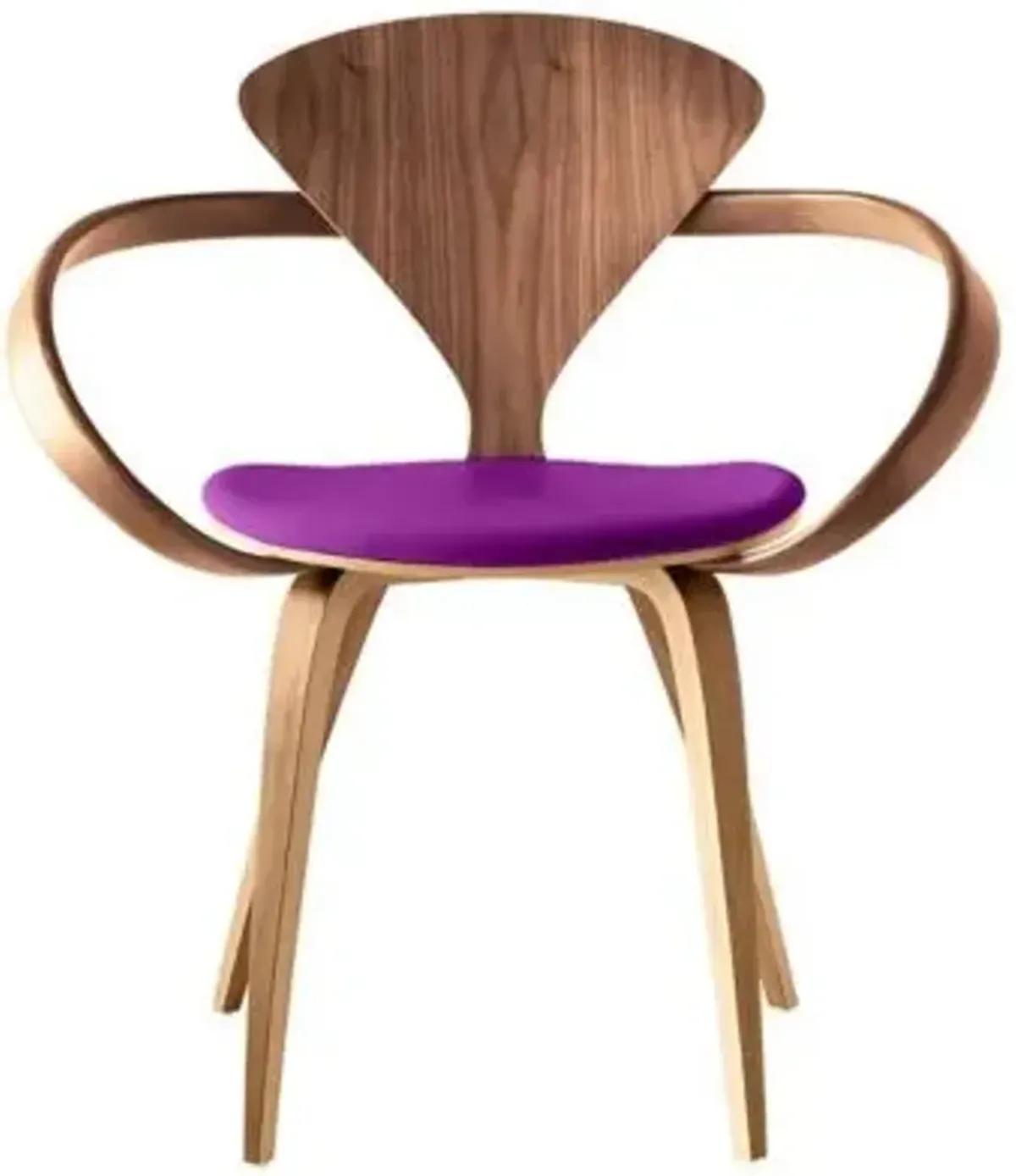 Cherner Armchair with Seat Pad