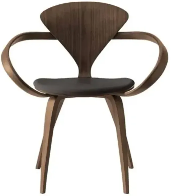 Cherner Armchair with Seat Pad