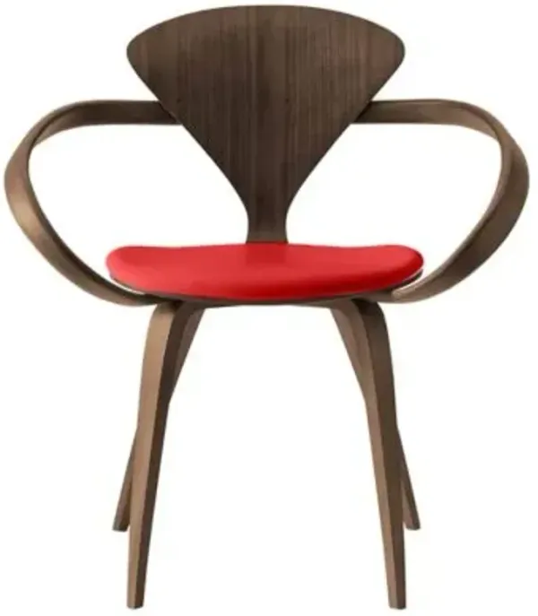 Cherner Armchair with Seat Pad