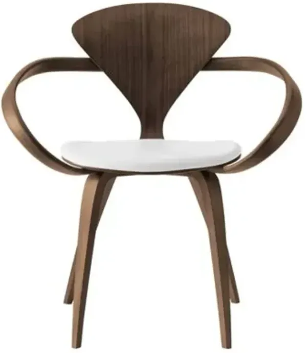 Cherner Armchair with Seat Pad