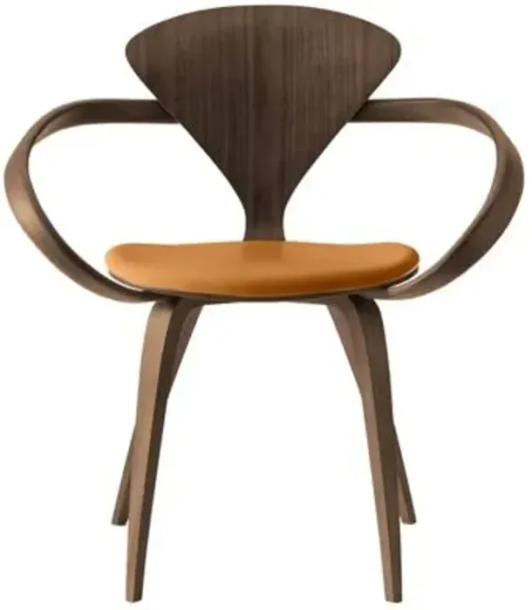 Cherner Armchair with Seat Pad