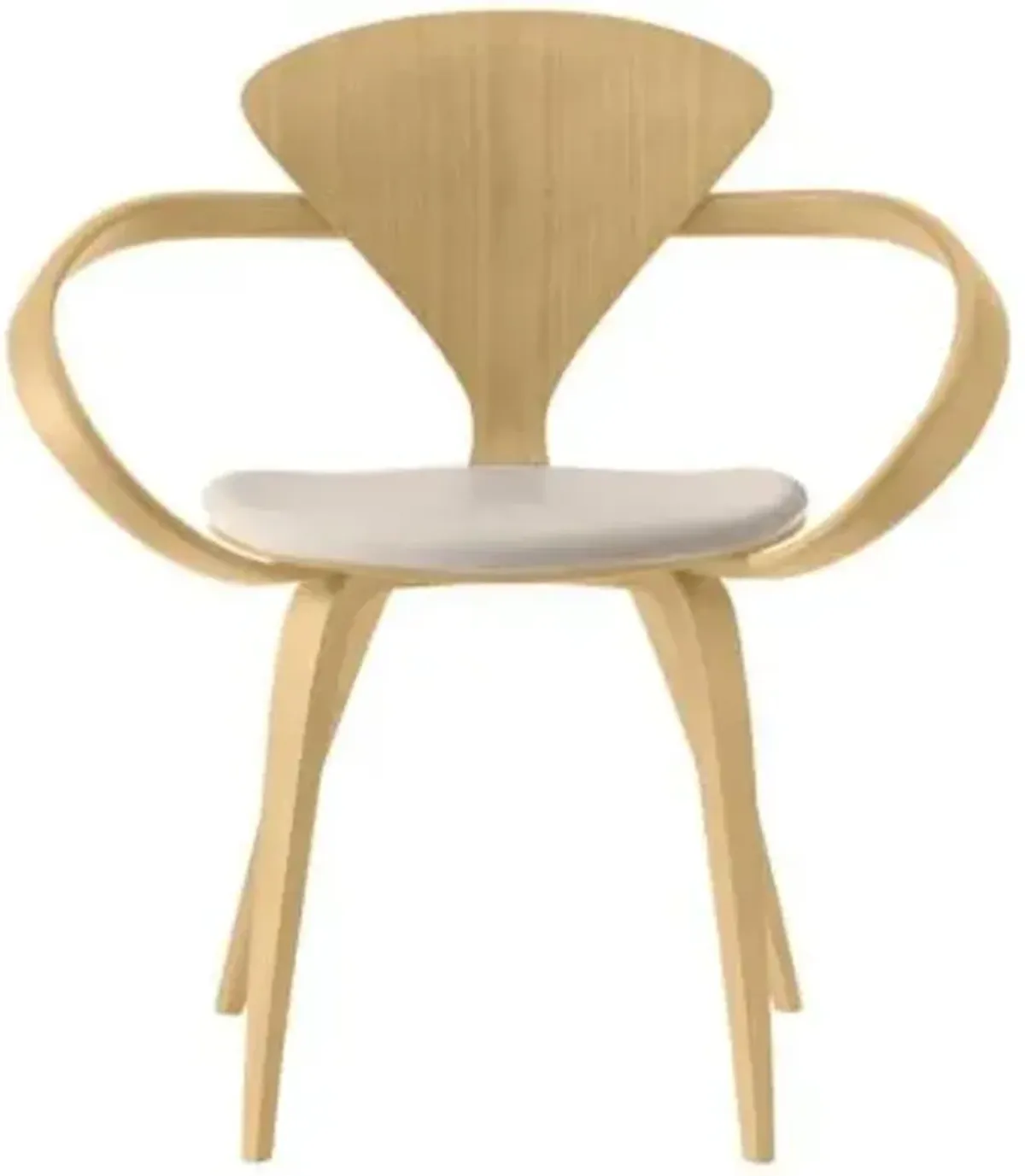 Cherner Armchair with Seat Pad