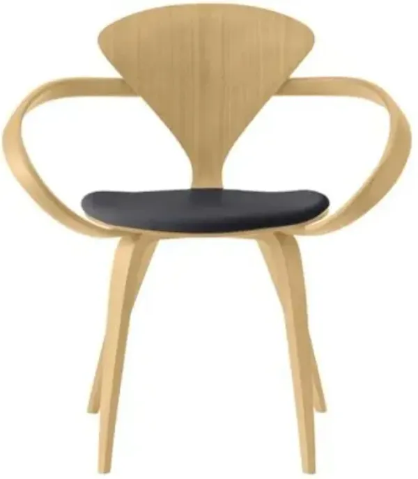 Cherner Armchair with Seat Pad