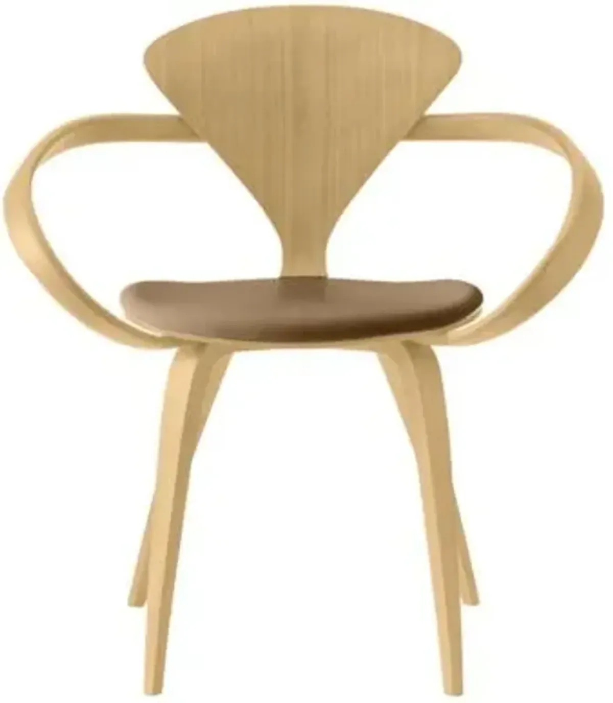 Cherner Armchair with Seat Pad