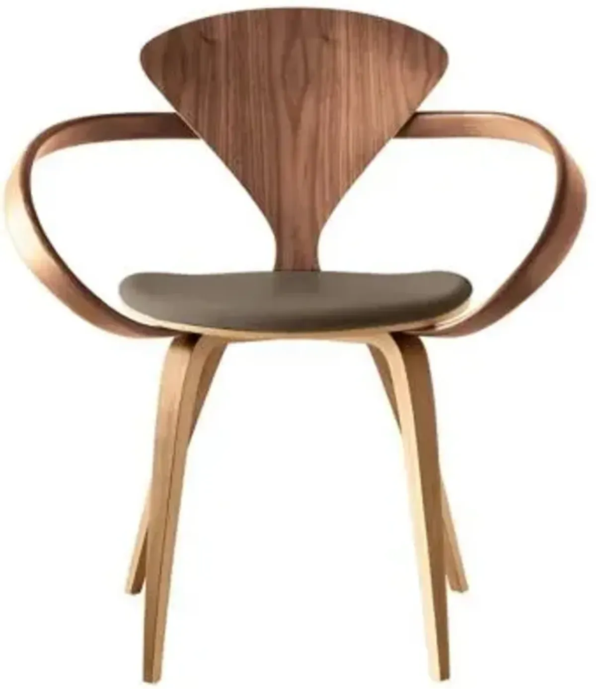 Cherner Armchair with Seat Pad